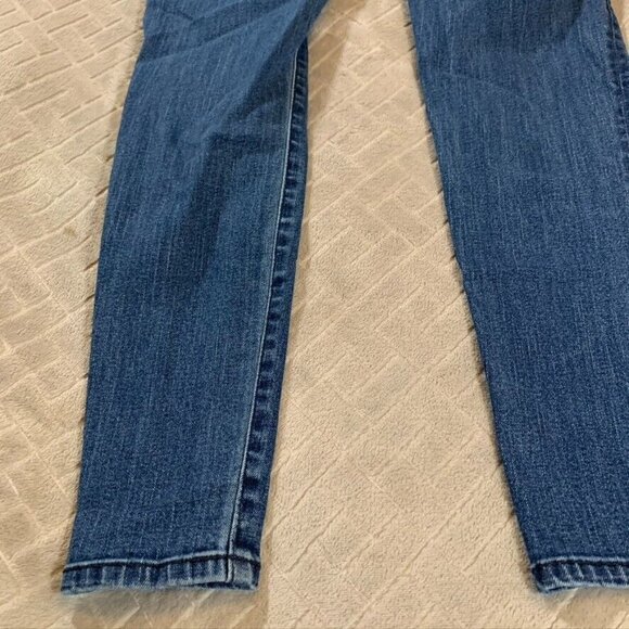 Calvin Klein Womens 6 Denim Jeans Blue Skinny Low Rise Medium Wash Stretch - Picture 11 of 13